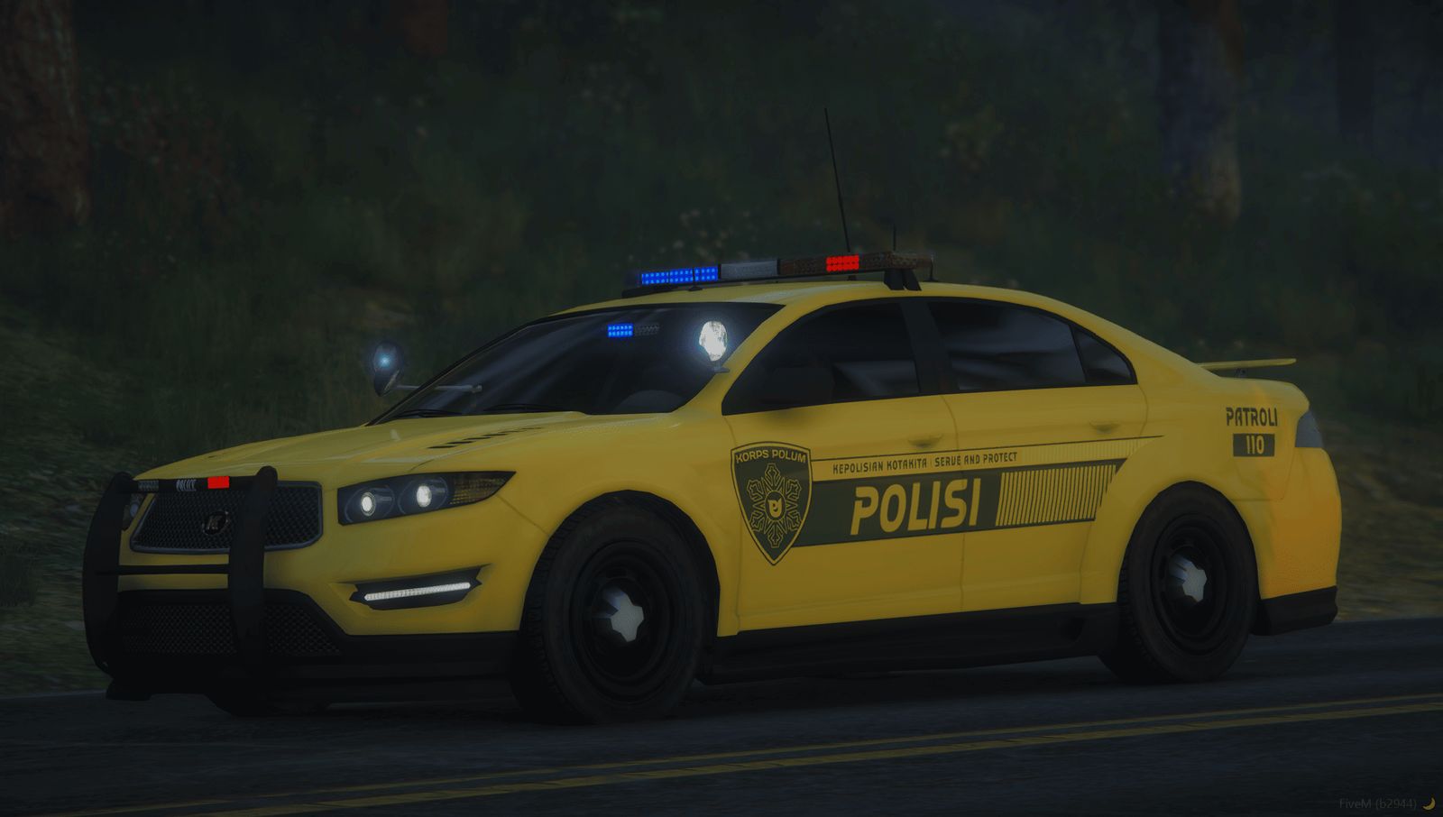 Police Sedan